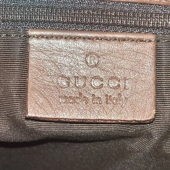 Gucci Canvas/Nylon Lining Tote - Picture 7 of 11